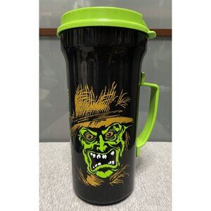 Knotts Vintage 90s Y2K Scary Farm Halloween Haunt Plastic Water Bottle Sip Cup